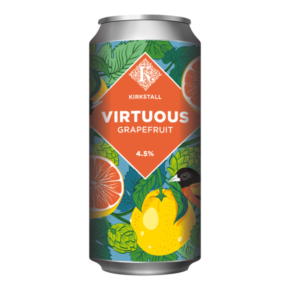 Virtuous Grapefruit - Fruited Session IPA - 4.5% - 440ml